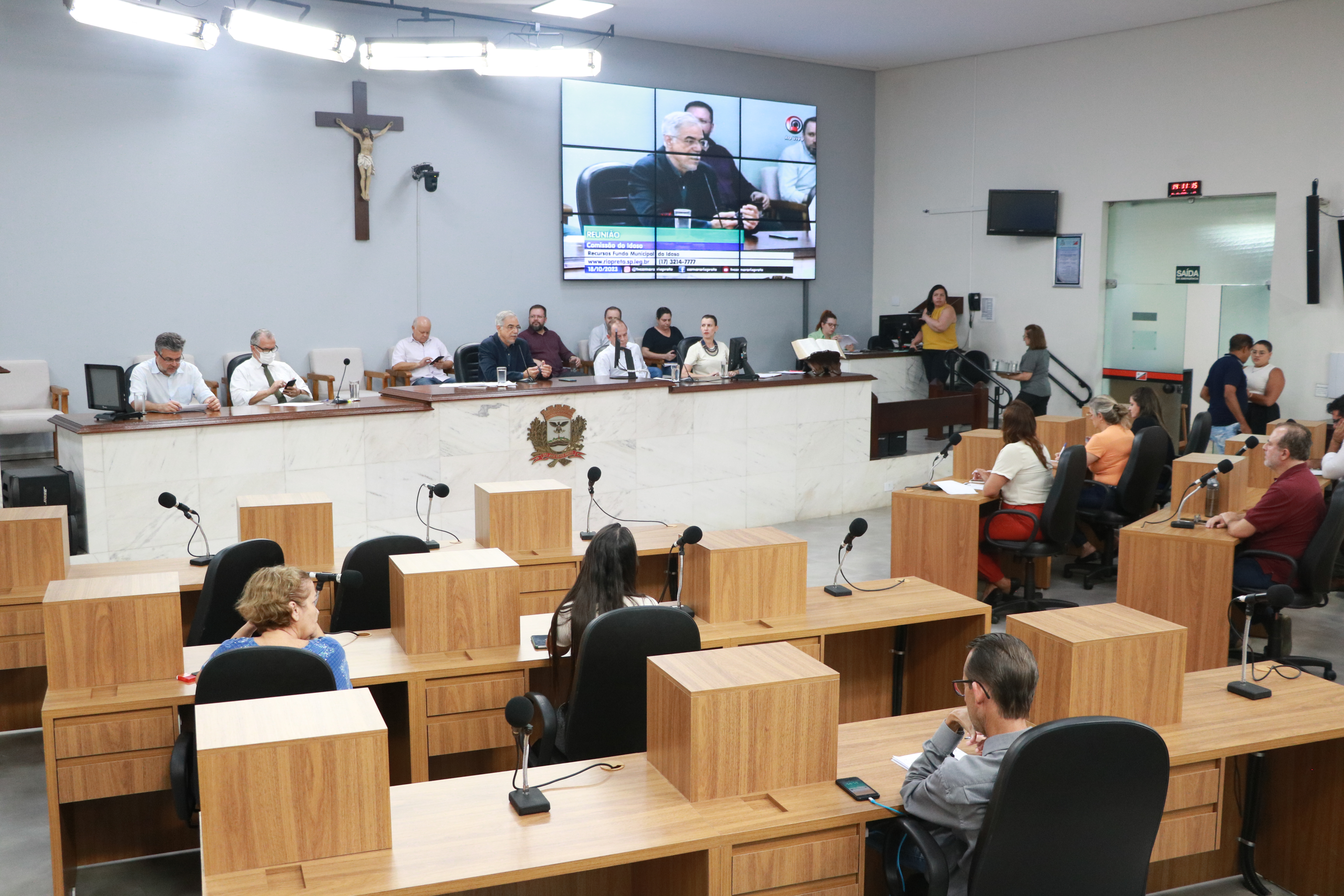 Reunião teve transmissão ao vivo pela TV Câmara