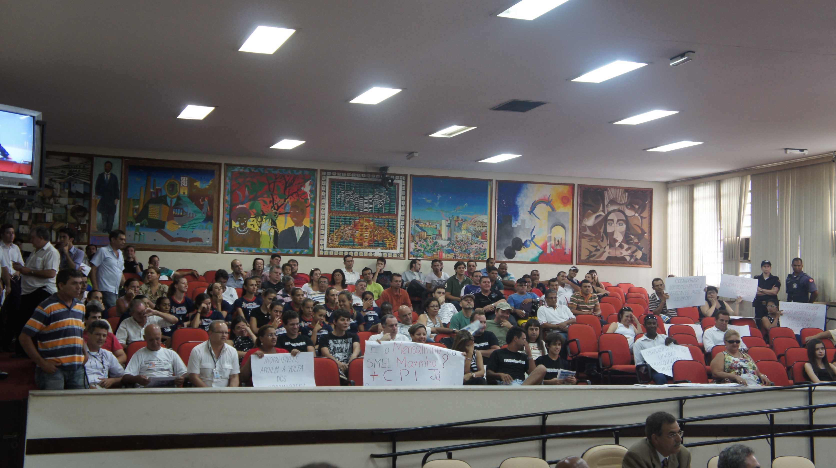 Integrantes do movimento participam ativamente das Sessões Ordinárias