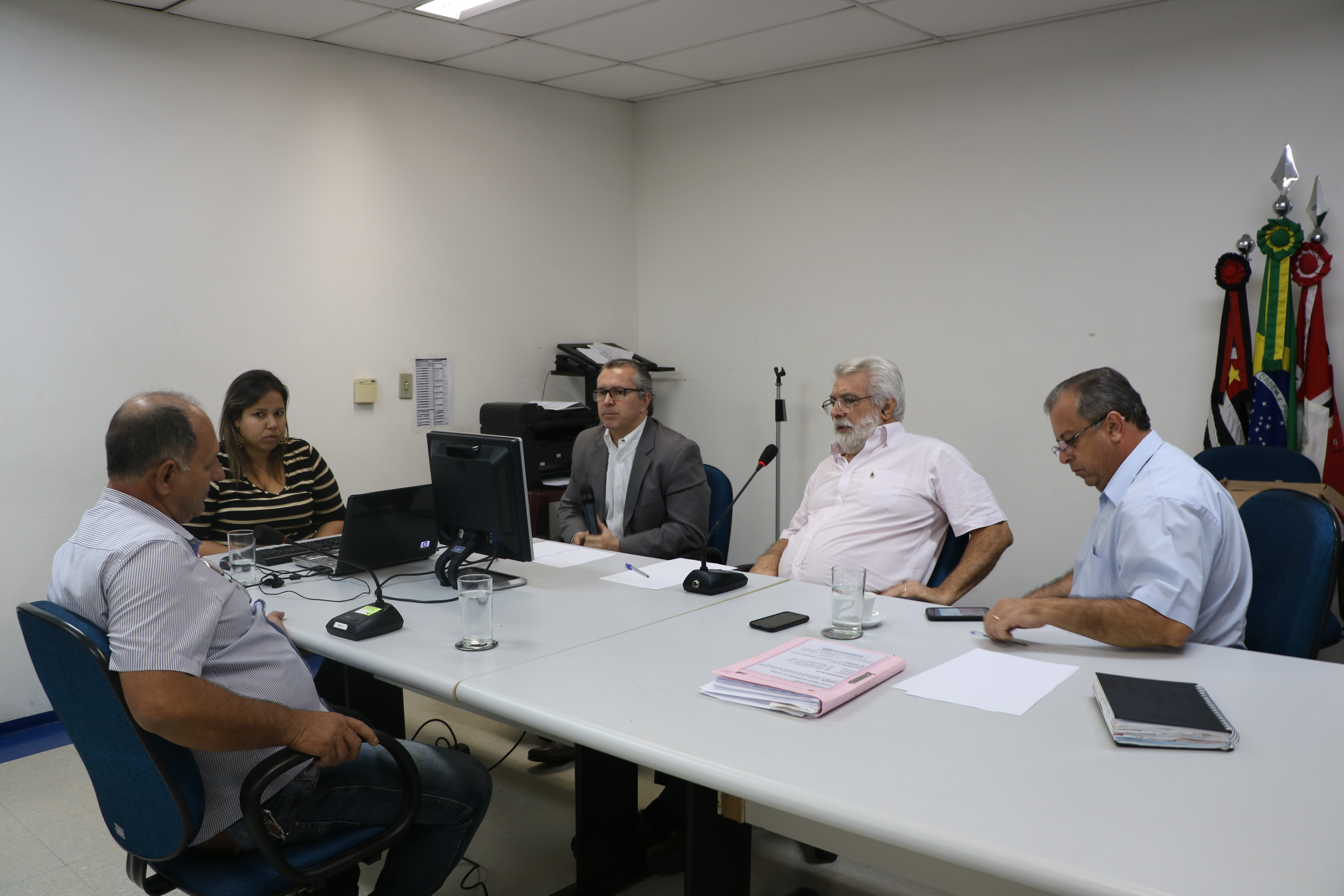 Paulo Sérgio da Silva prestou depoimento aos vereadores Renato Pupo, Marco Rillo e Jorge Menezes