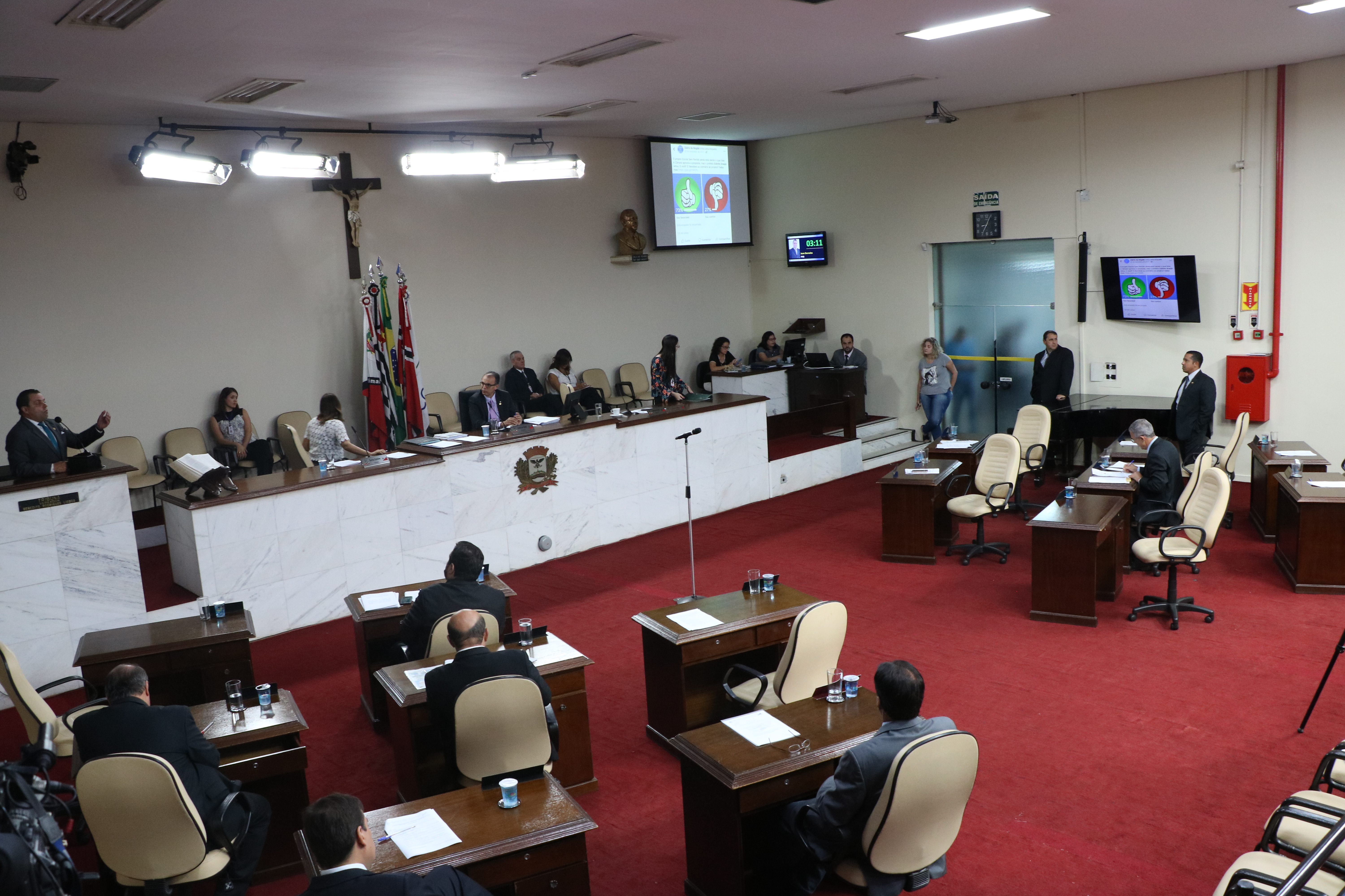 Sete projetos foram aprovados no Plenário da Câmara