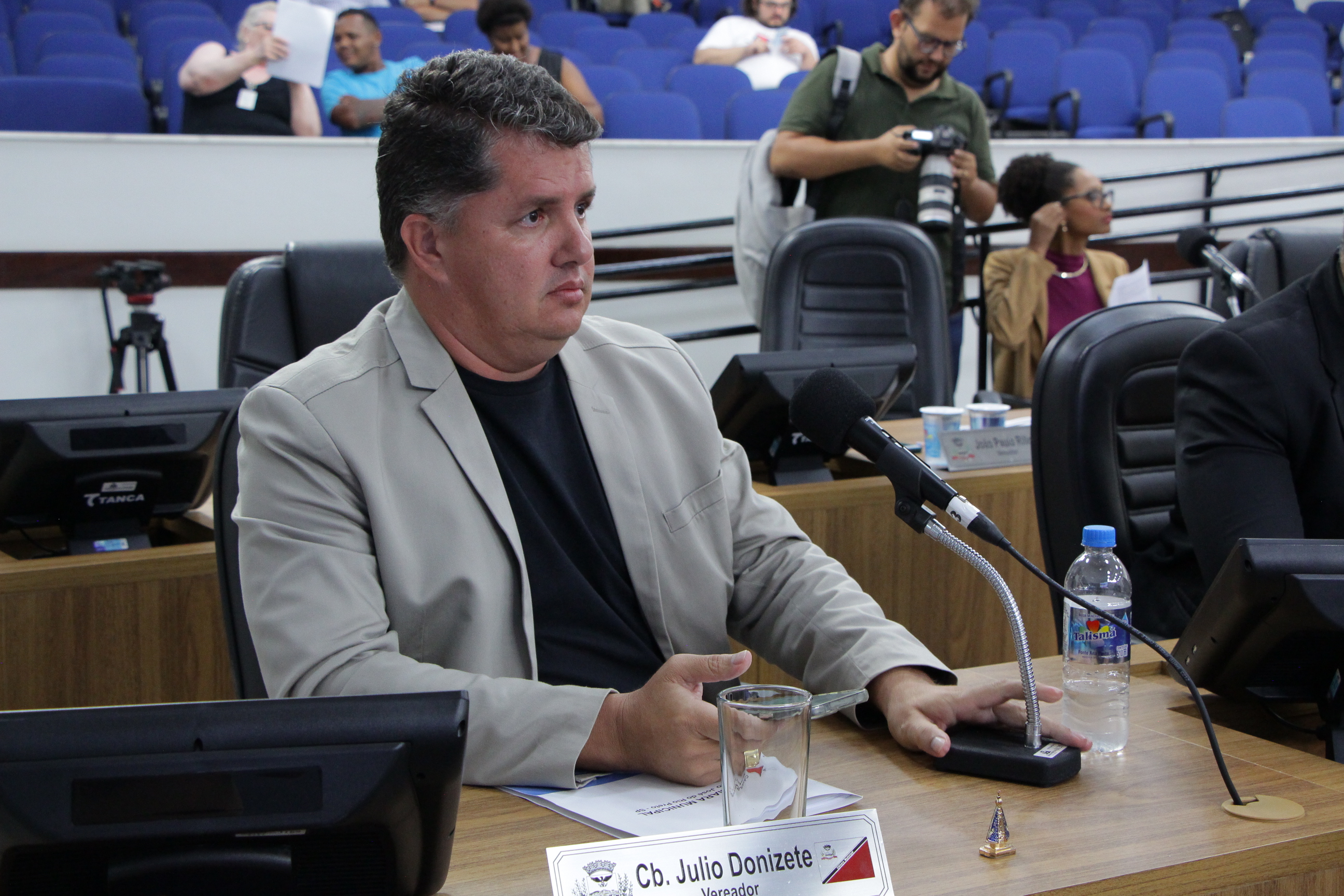 Vereador Julio Donizete é autor da proposta que barra nomeação de agressores