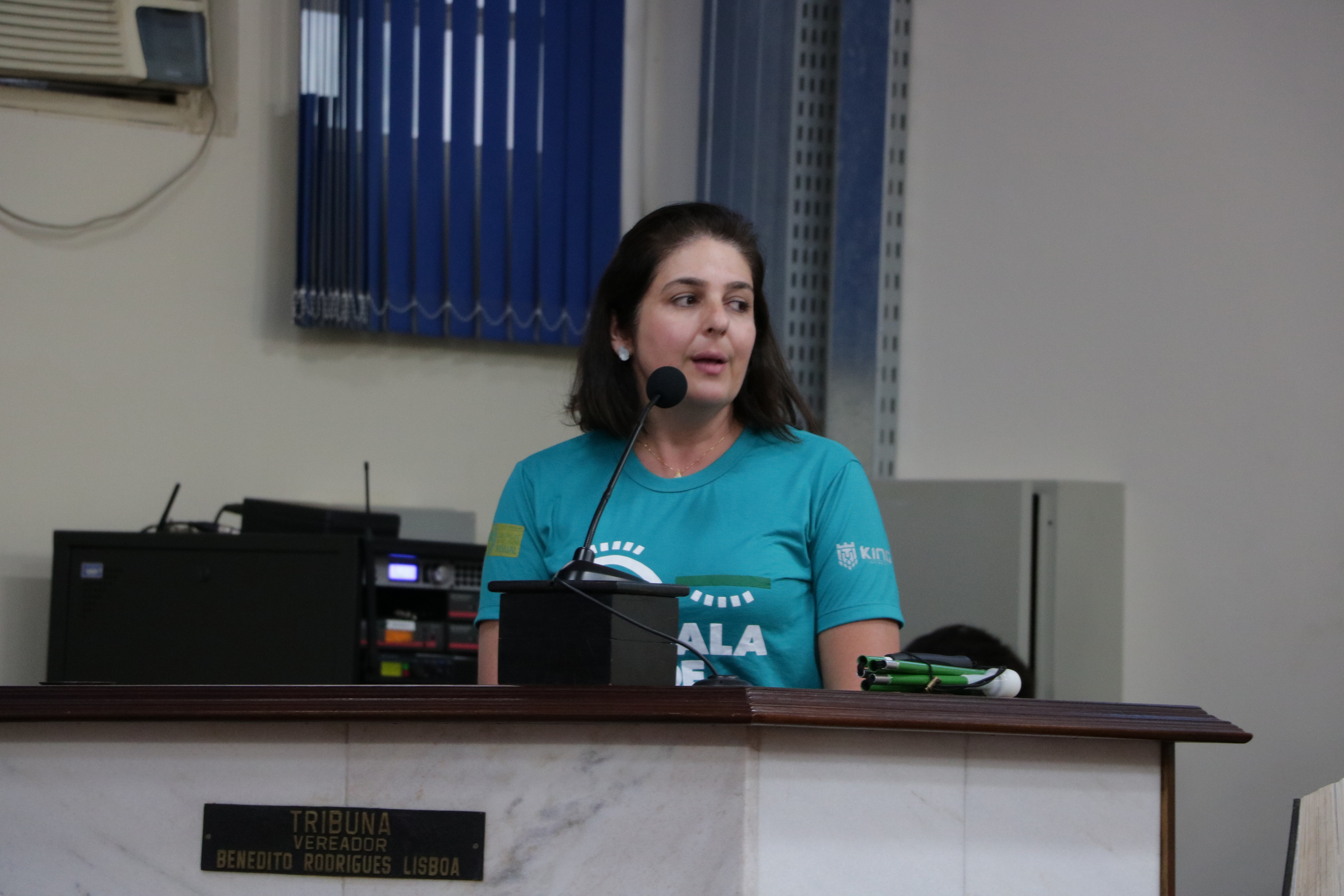 Fisioterapeuta falou sobre campanha de conscientização Bengala Verde