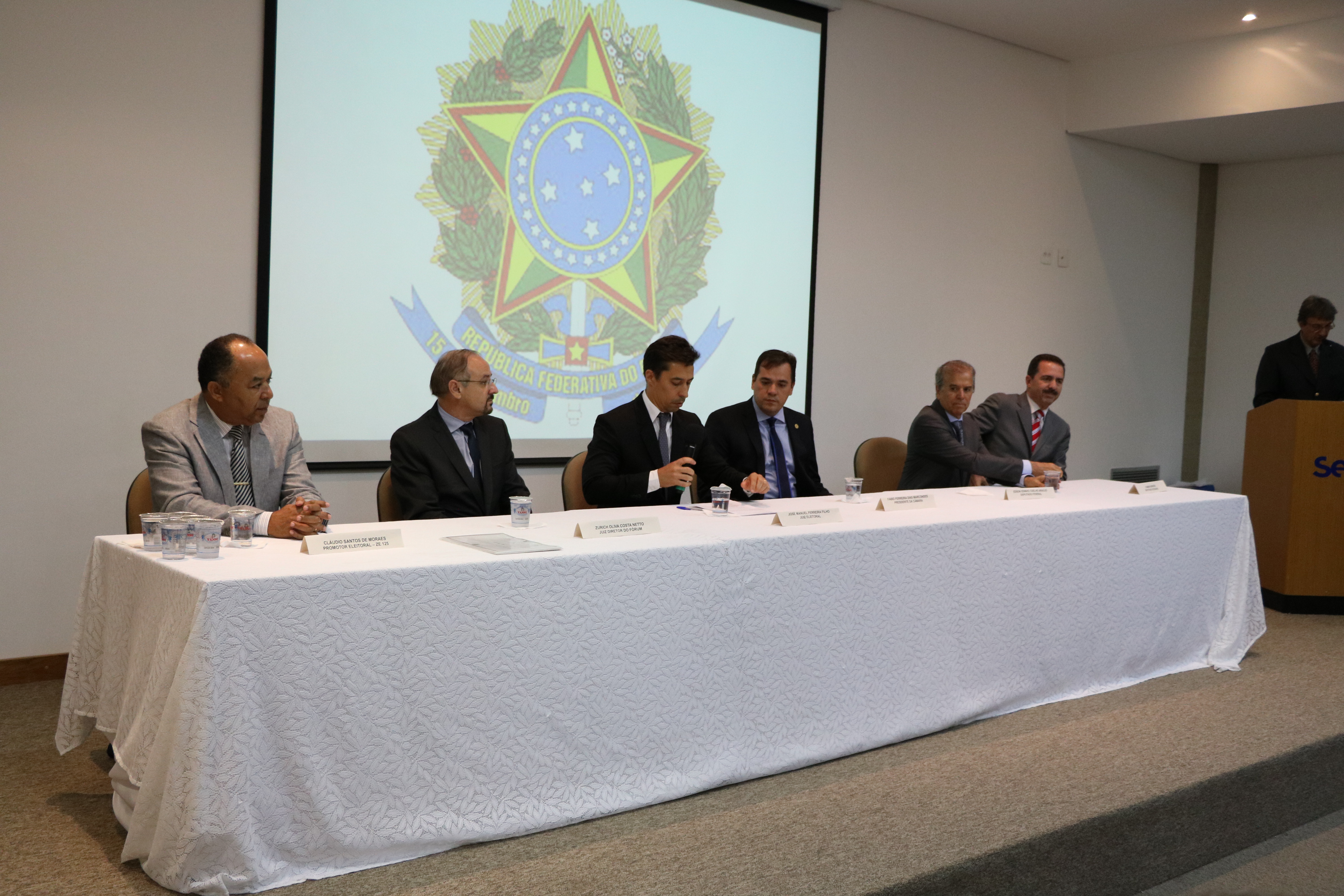 Cerimônia de diplomação foi presidida pelo juiz José Manoel Ferreira Filho