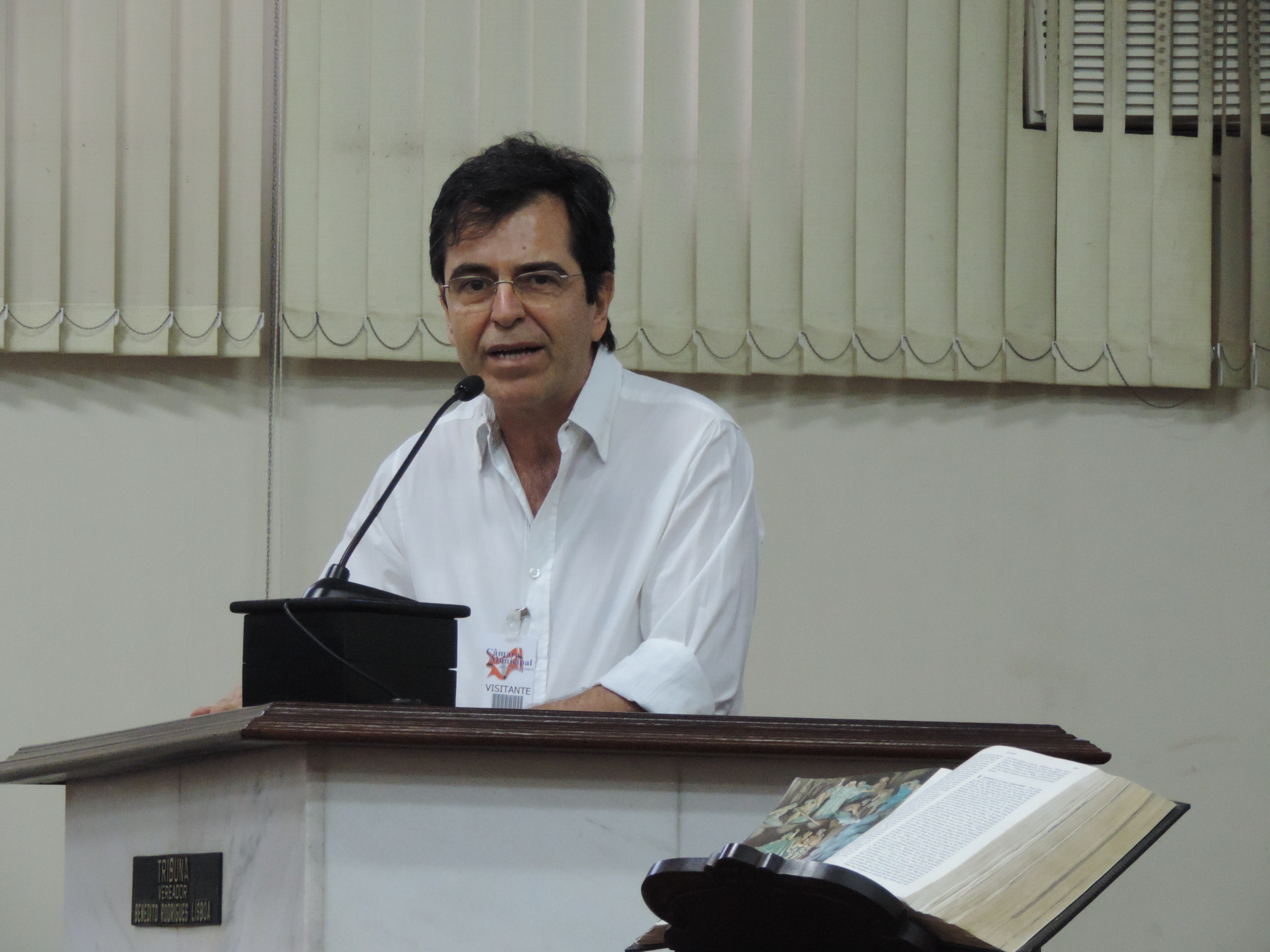 O presidente da ATEM fez uso da Tribuna Livre