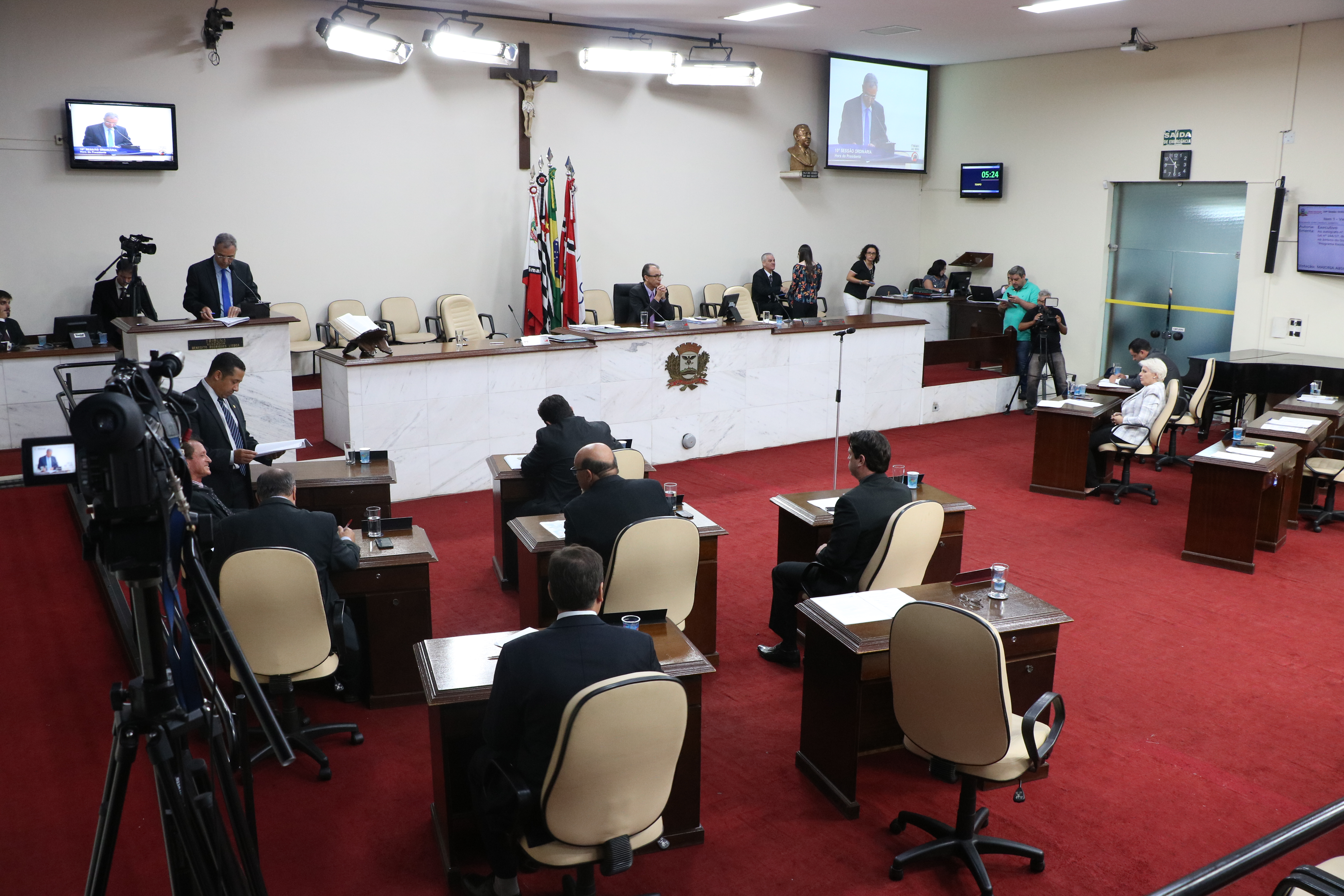 Vereadores analisam oito itens na pauta da próxima sessão ordinária