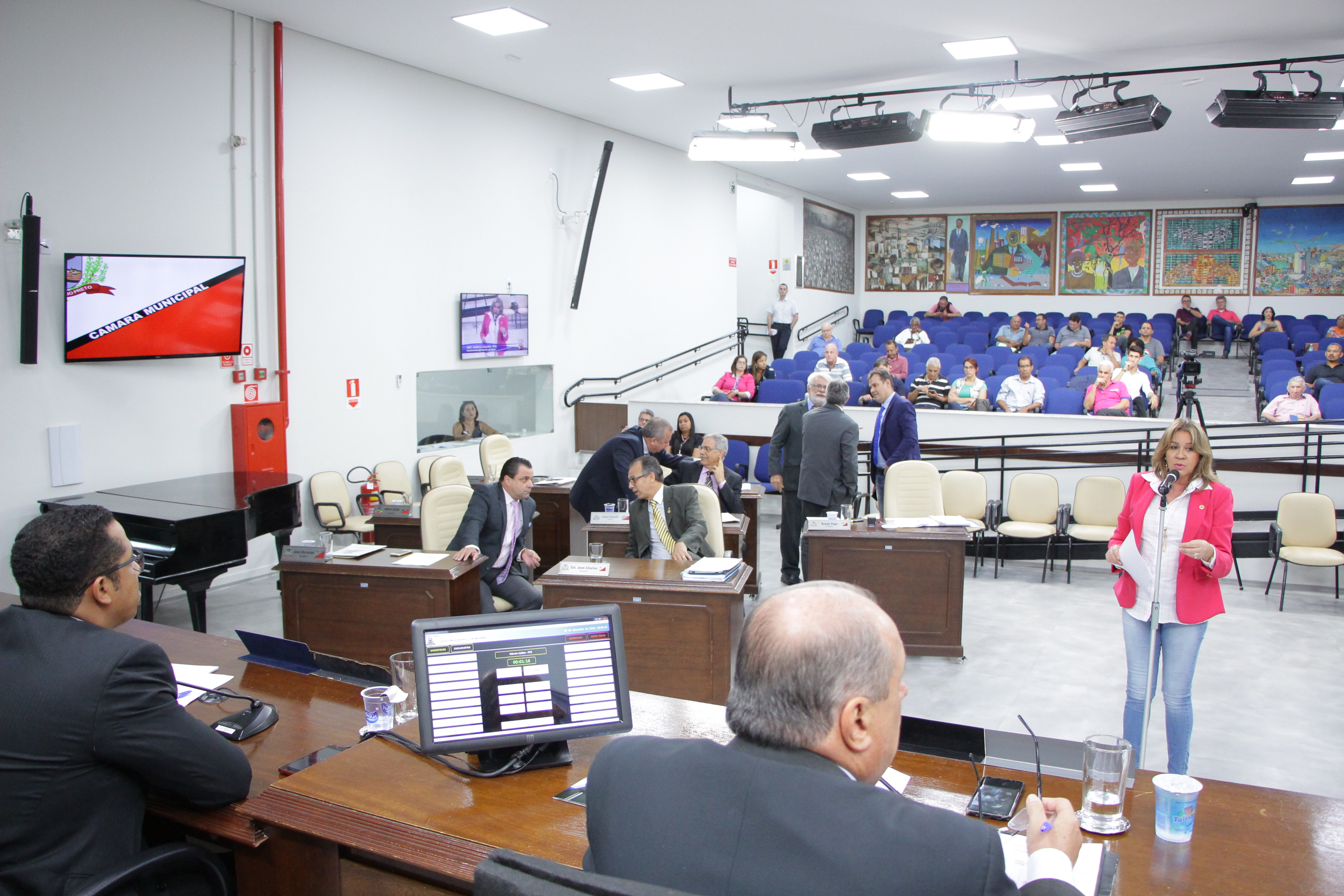 A 46ª sessão ordinária será realizada na terça-feira (10/12), a partir das 17h