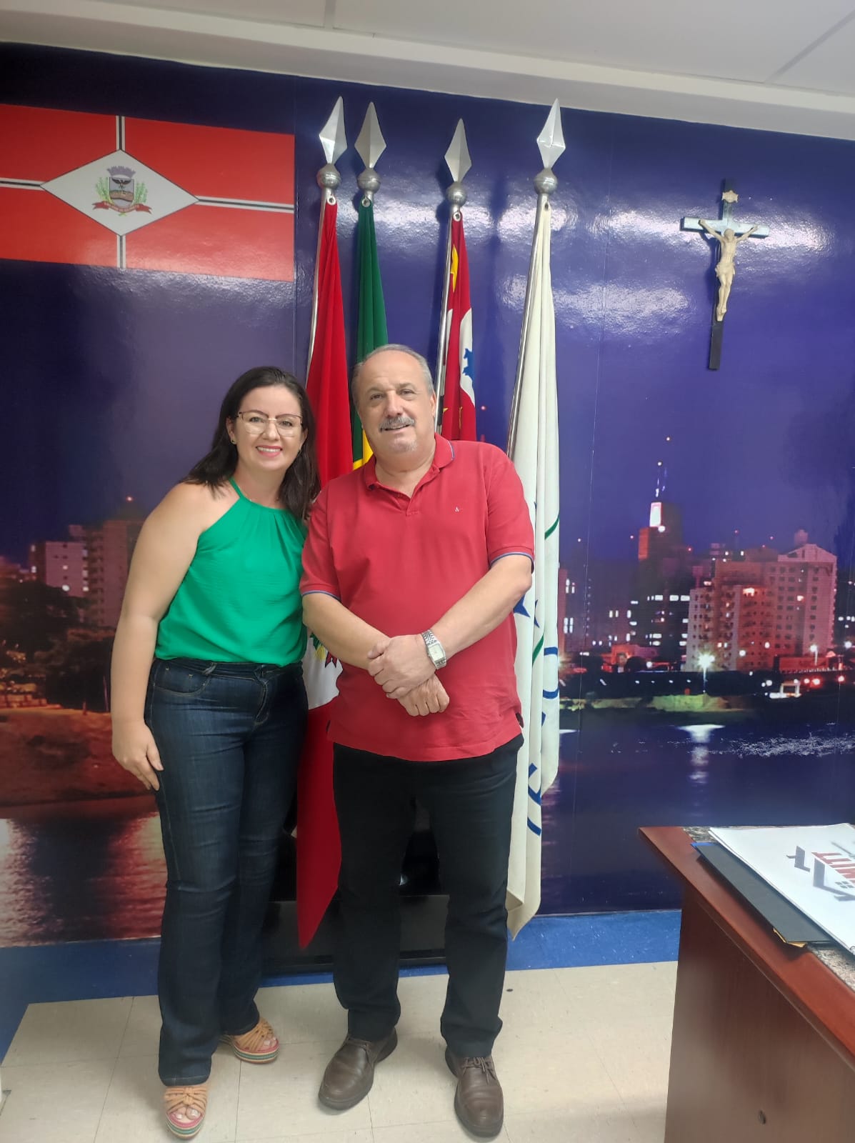 Pauléra com Maria Izipato, do Viver com Parkinson
