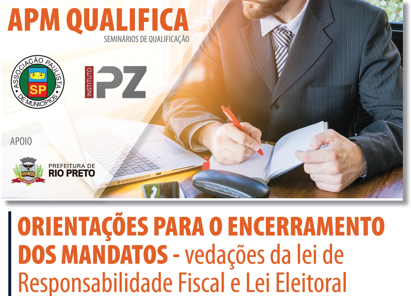 Seminário vai abordar as limitações para o último ano de mandato dos gestores públicos
