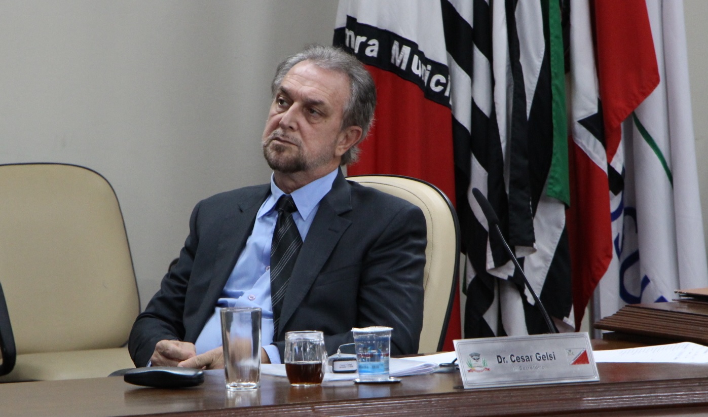 Lei é de autoria do vereador César Gelsi