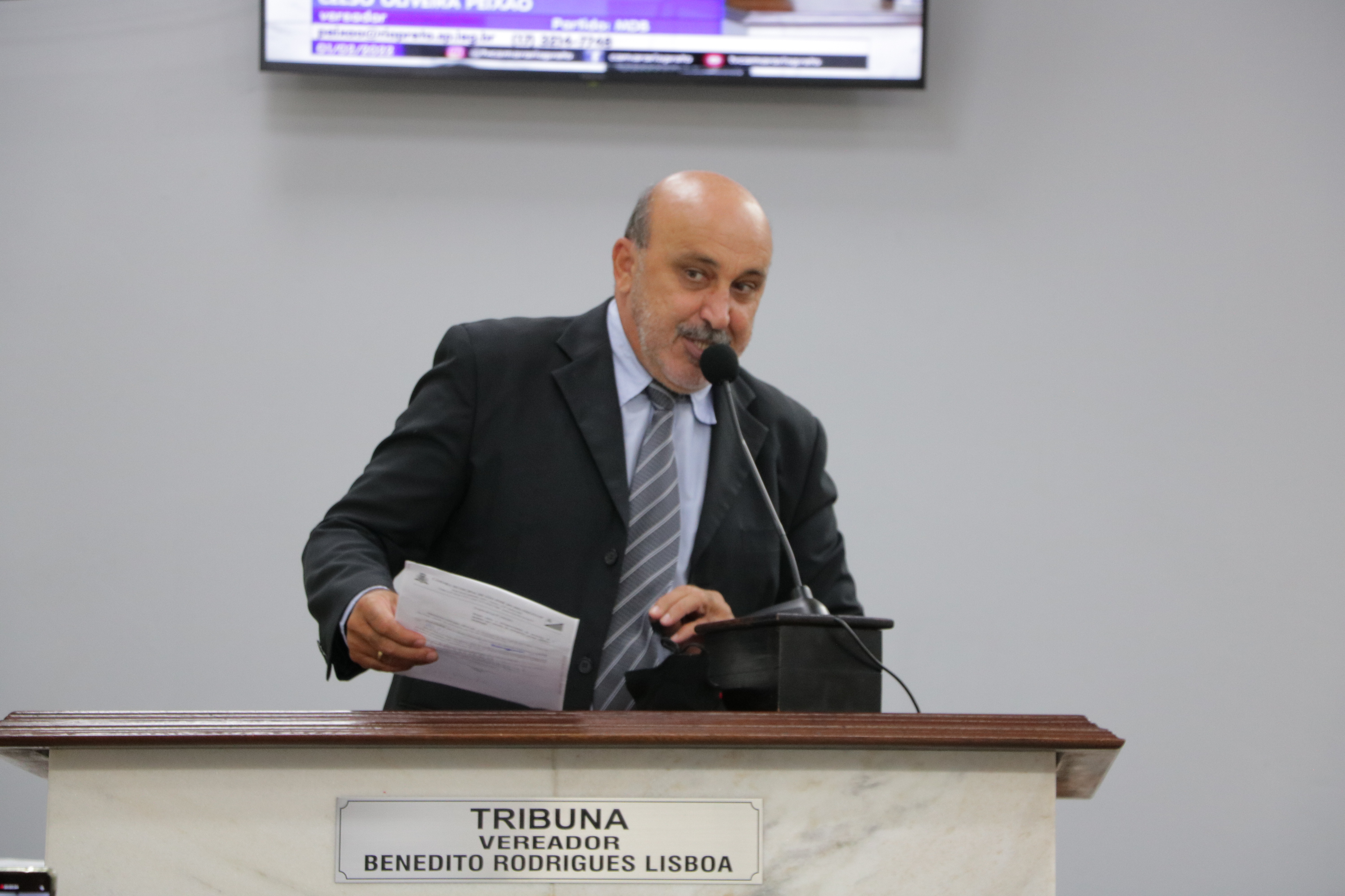 Peixão é autor do projeto que cria o Corujão da Saúde, que foi vetado pelo Executivo