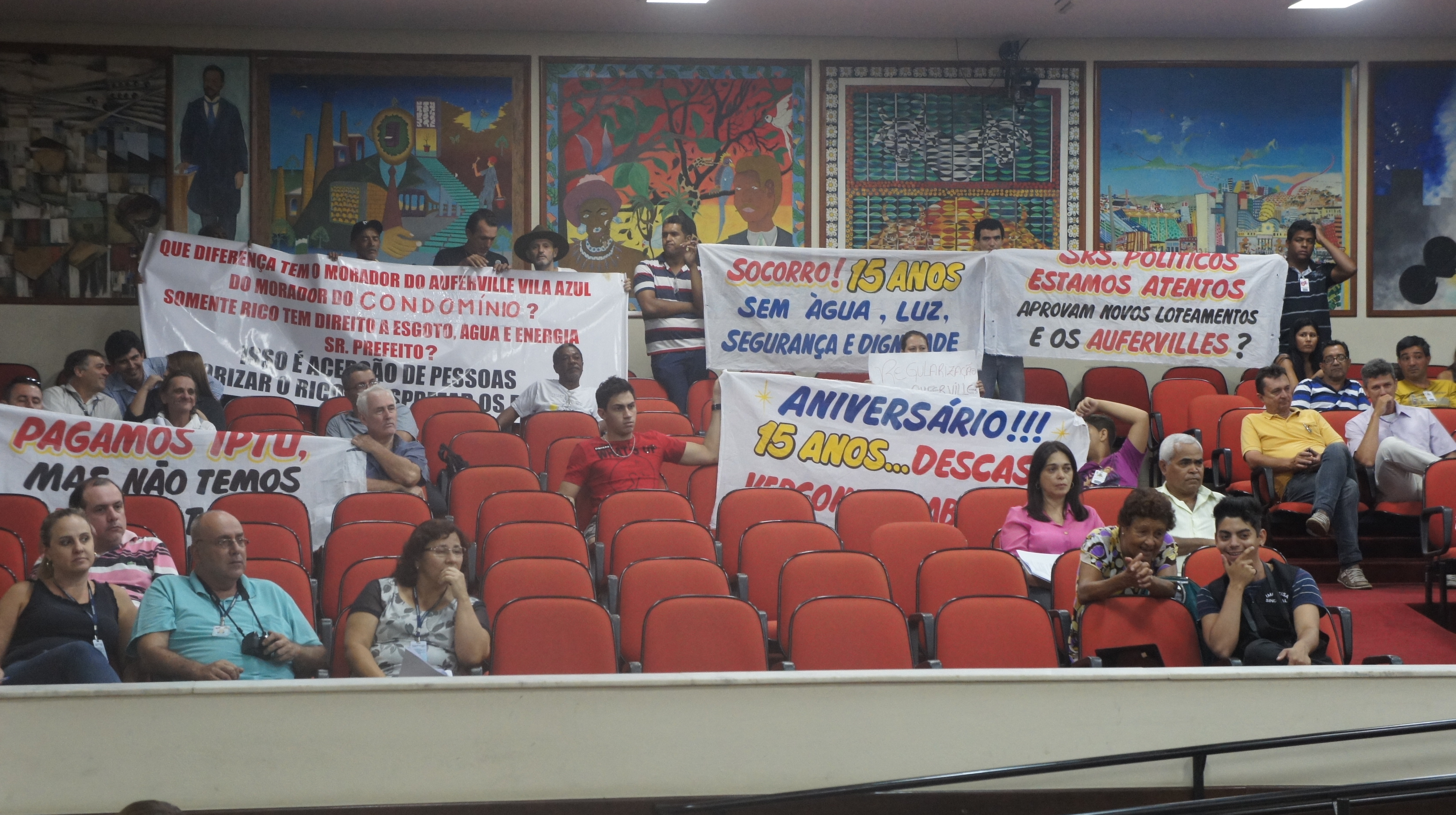 Moradores manifestaram aprovação ao projeto