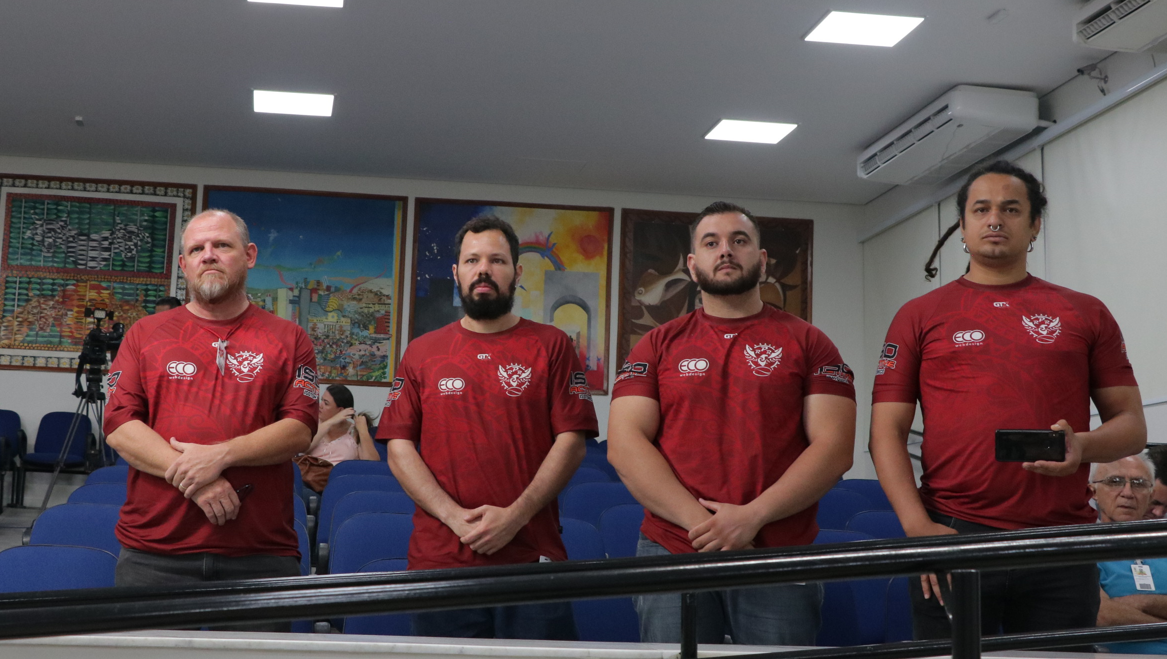 Equipe do Rio Preto Rugby foi homenageada durante a sessão
