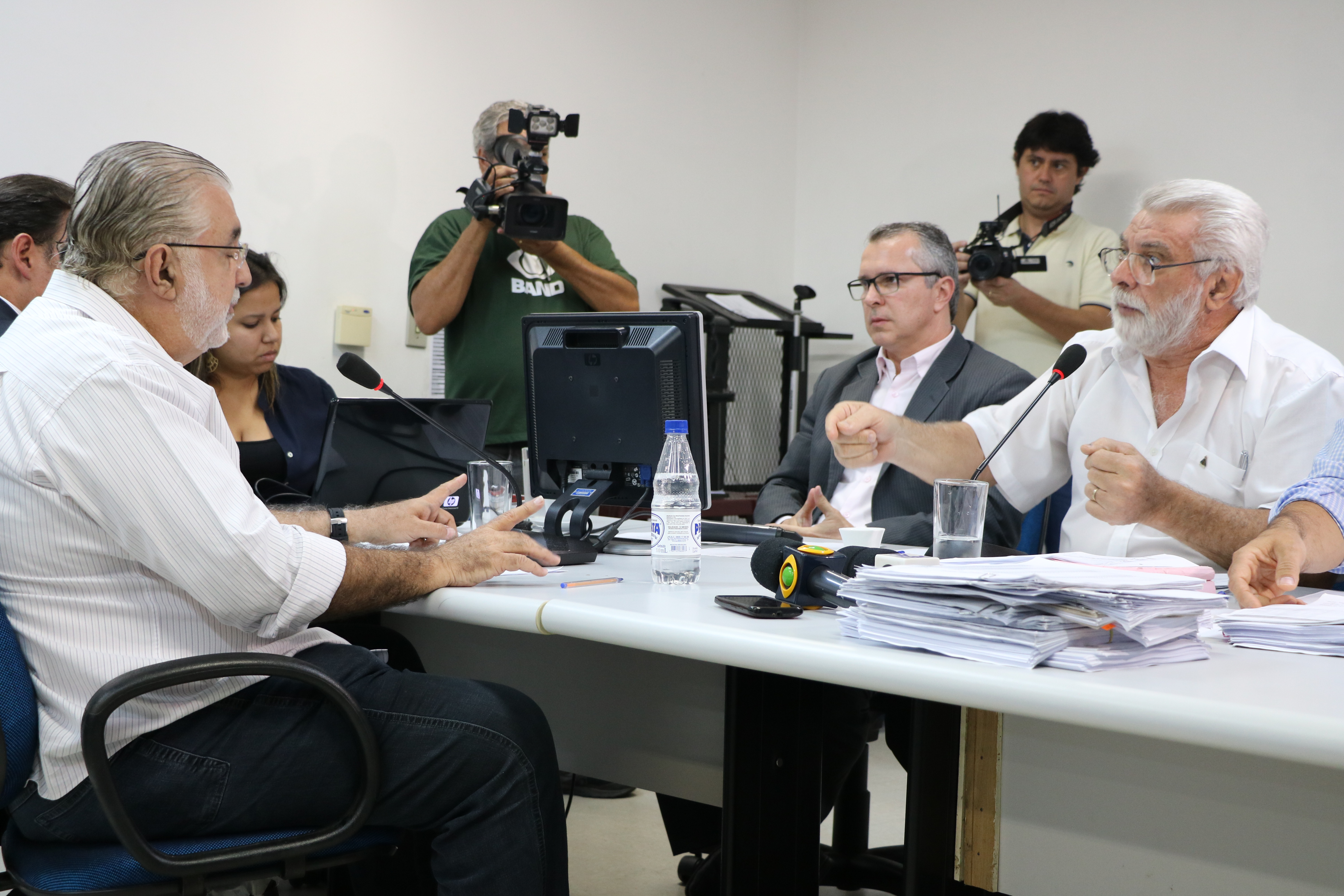 Valdomiro durante depoimento à CEI que investiga irregularidades no lixo