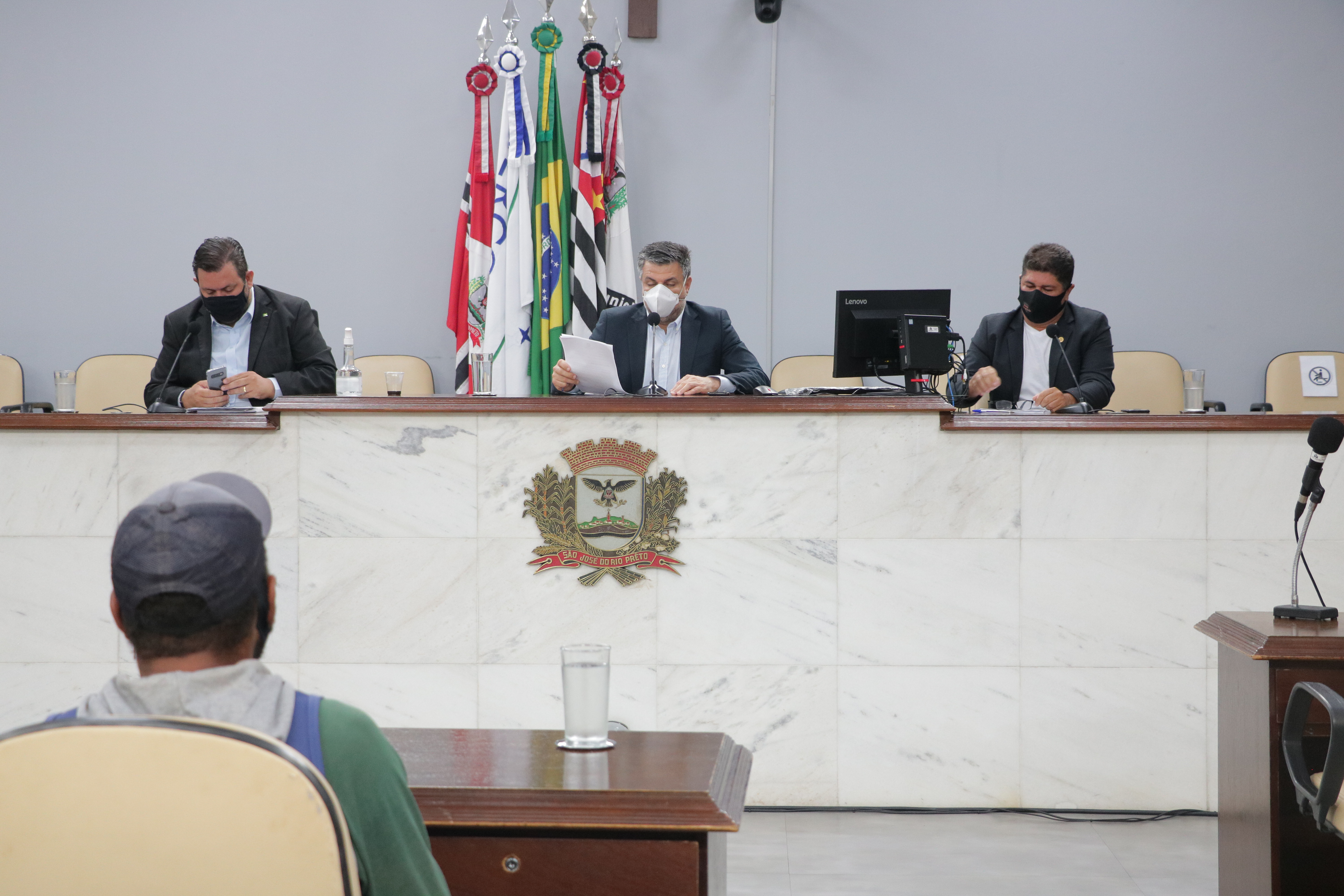 Pablo Barbosa em depoimento no Plenário da Câmara