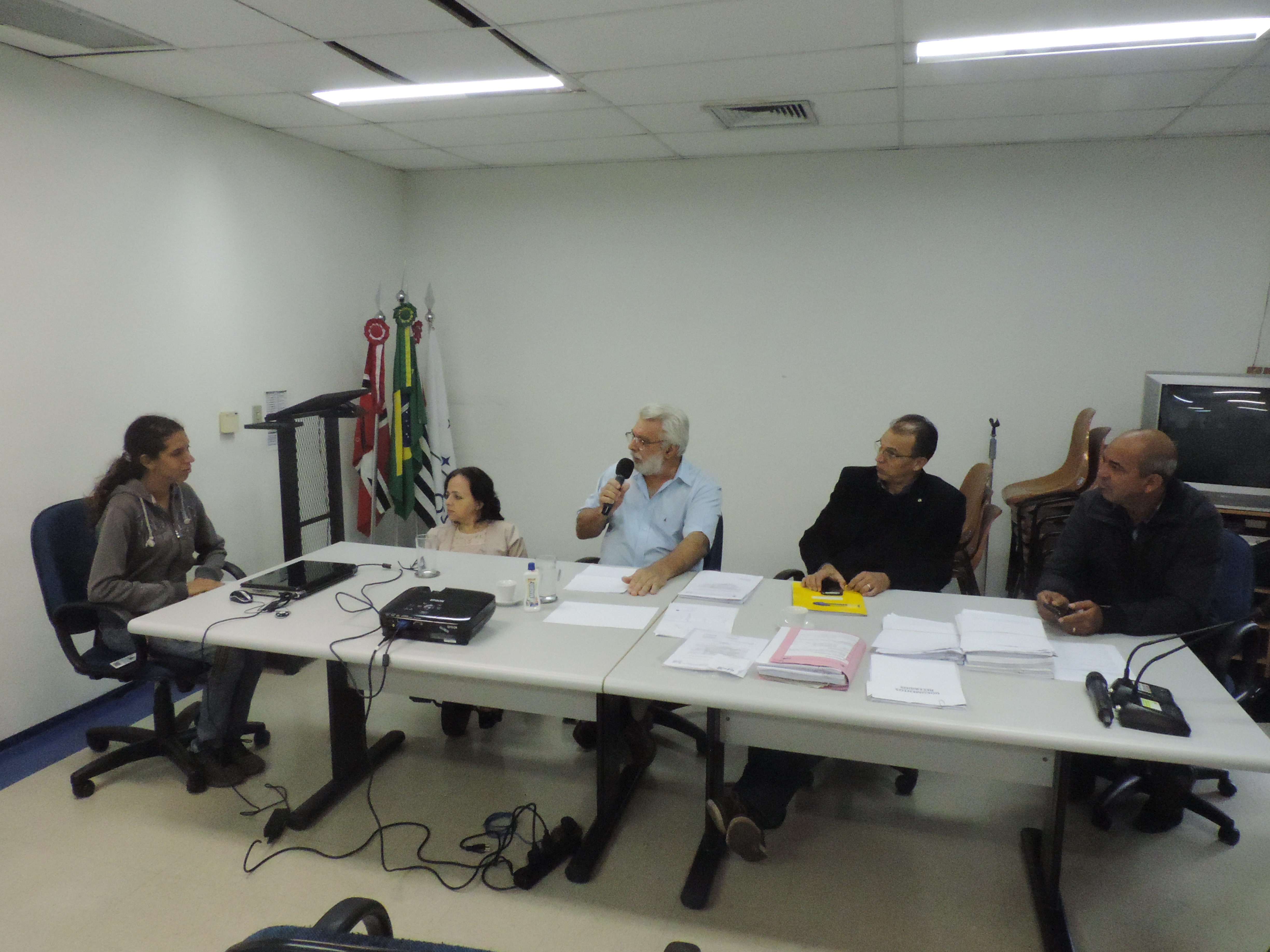 Testemunha participa de reunião da Comissão