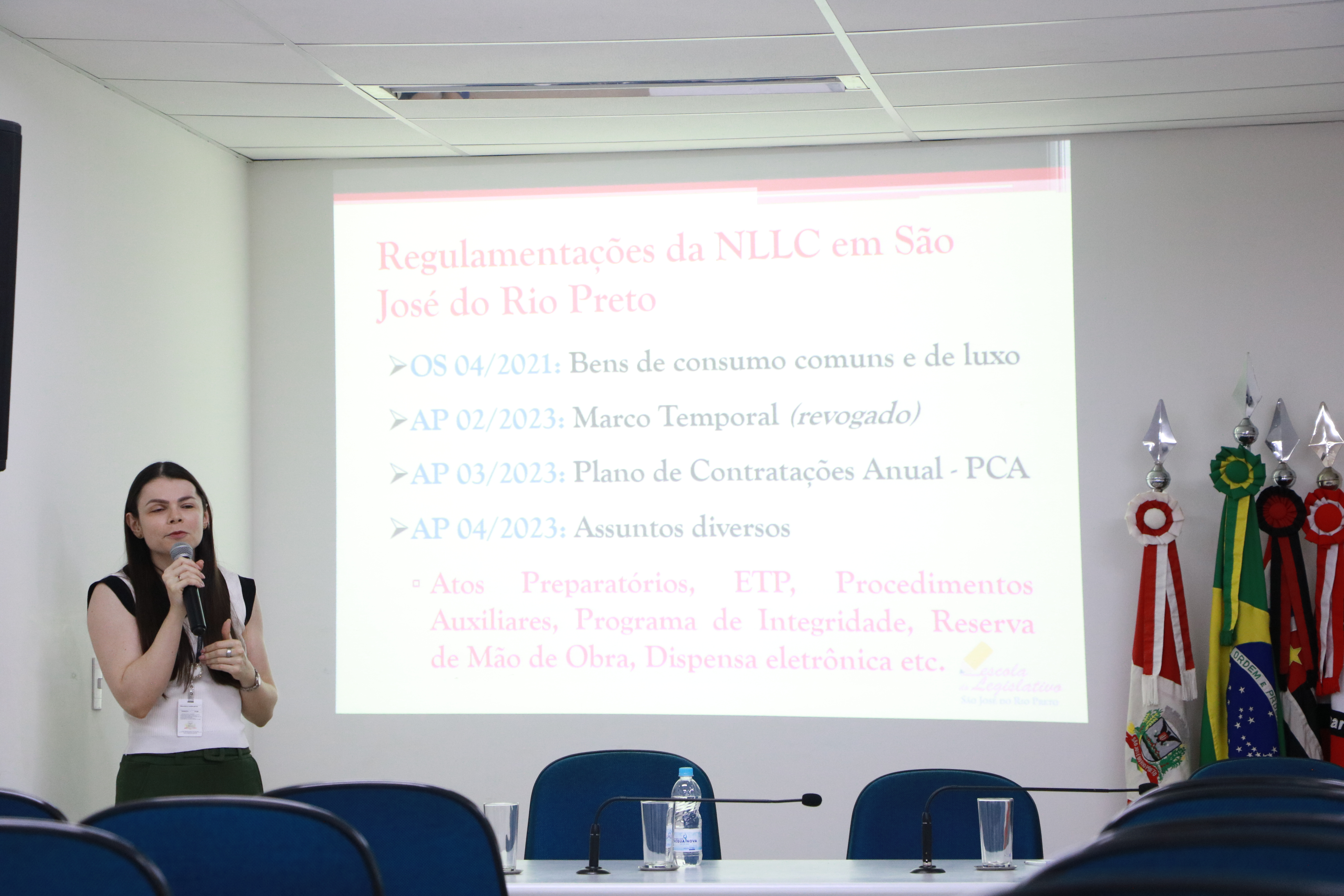 Encontro foi realizado no auditório da Câmara