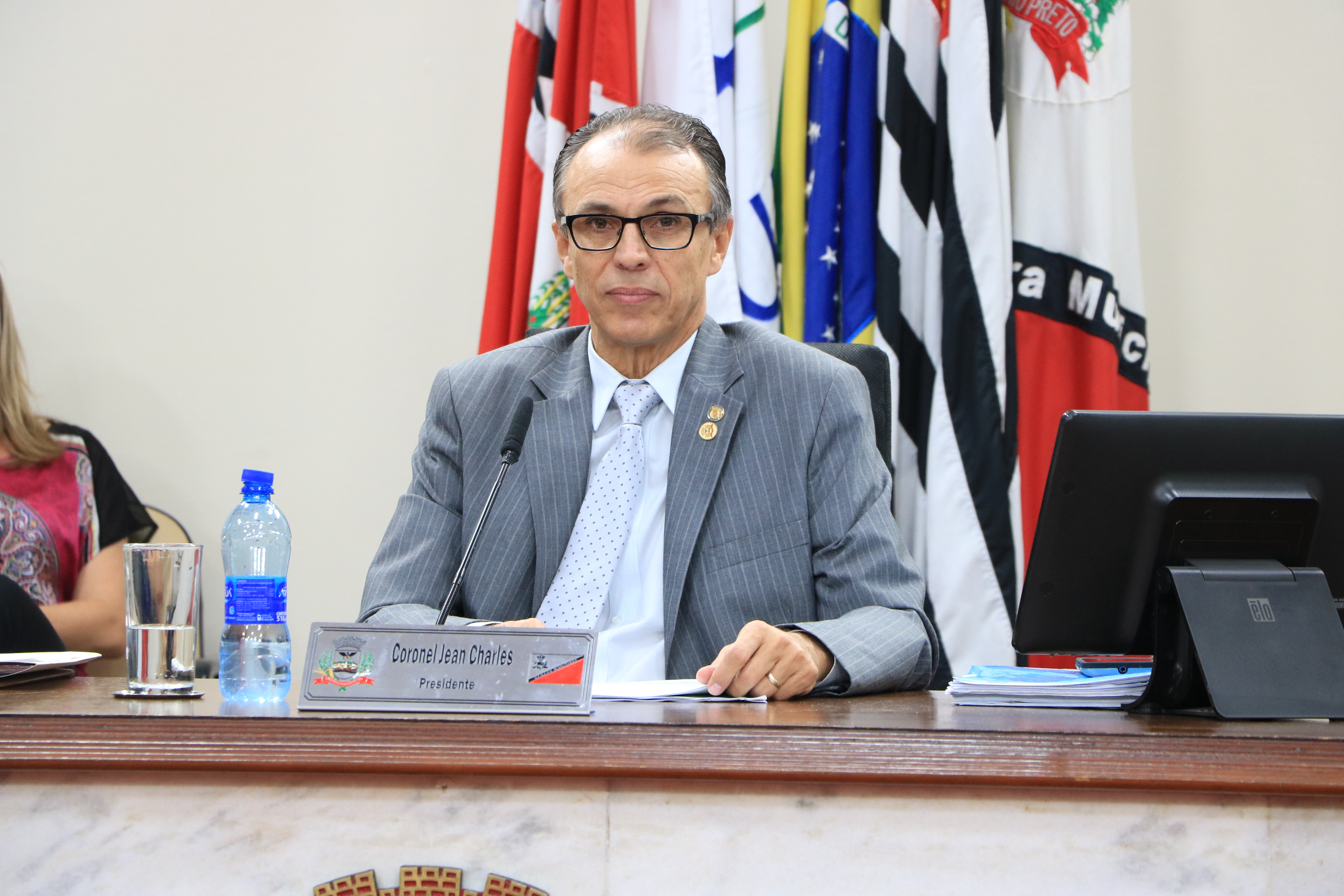 Cel Jean Charles é o atual presidente da Mesa Diretora da Câmara de Rio Preto
