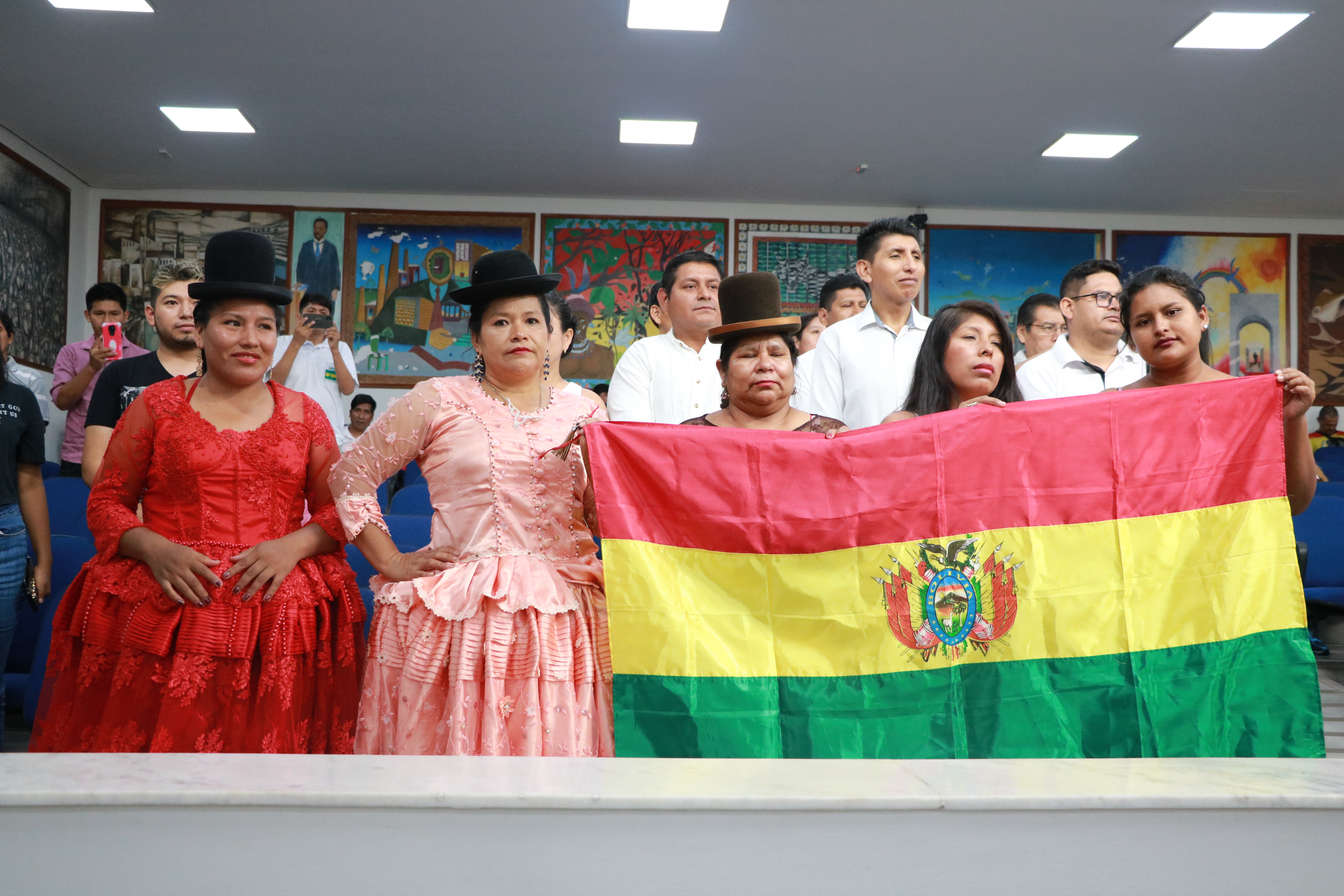 Comunidade boliviana participou da sessão