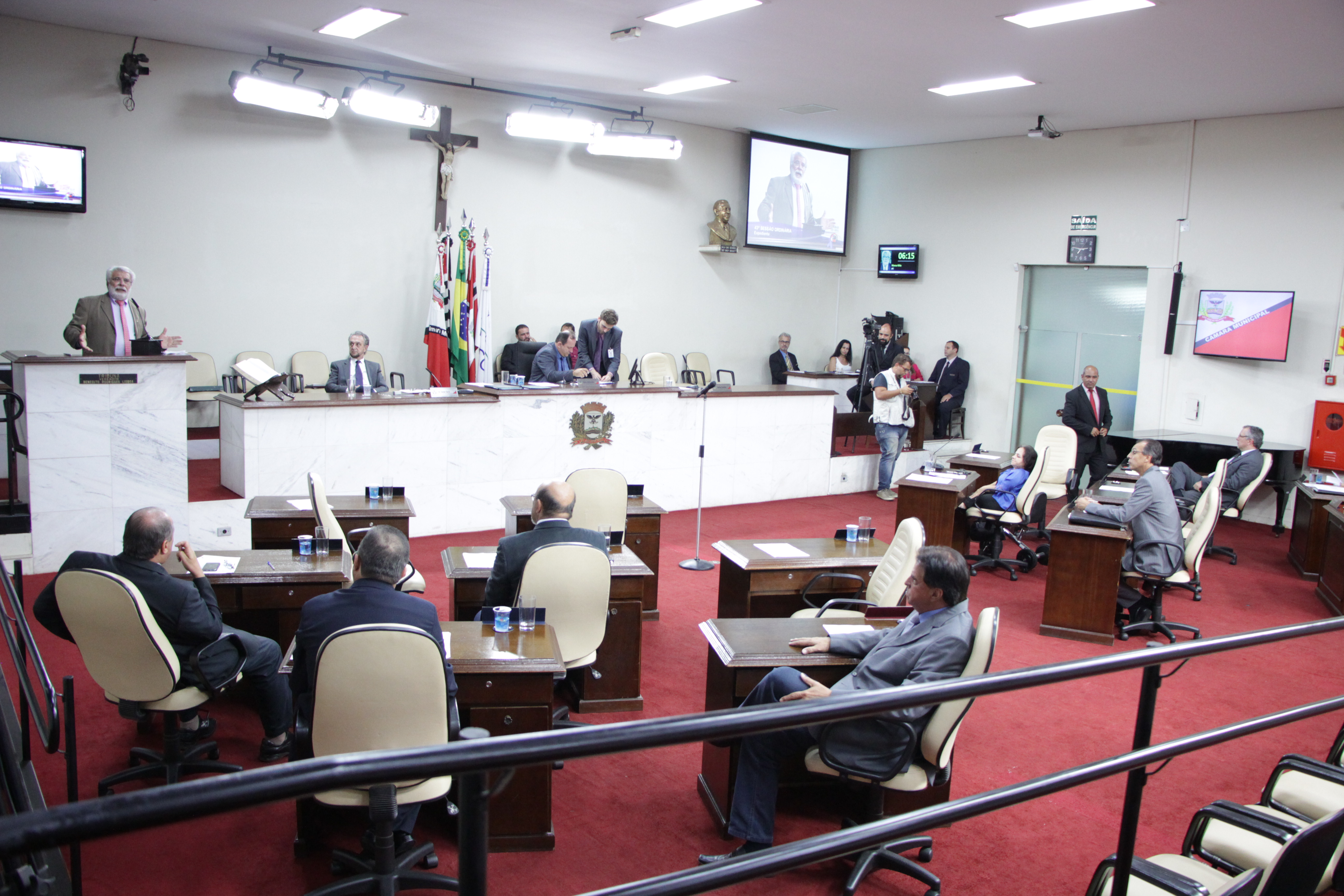 Sessão ordinária será realizada na próxima terça-feira, no Plenário da Câmara