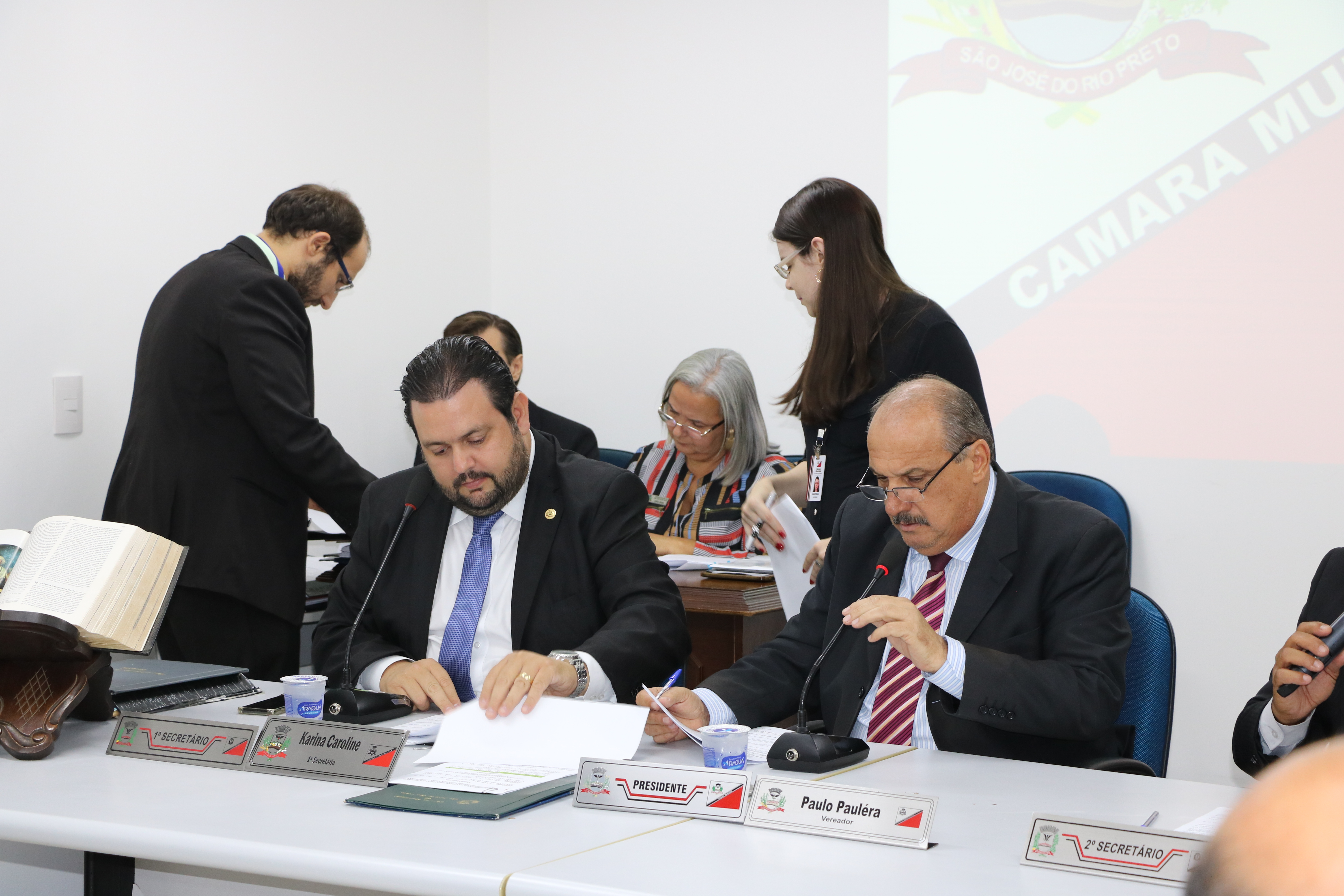 As sessões ordinárias estão sendo realizadas no auditório da Câmara