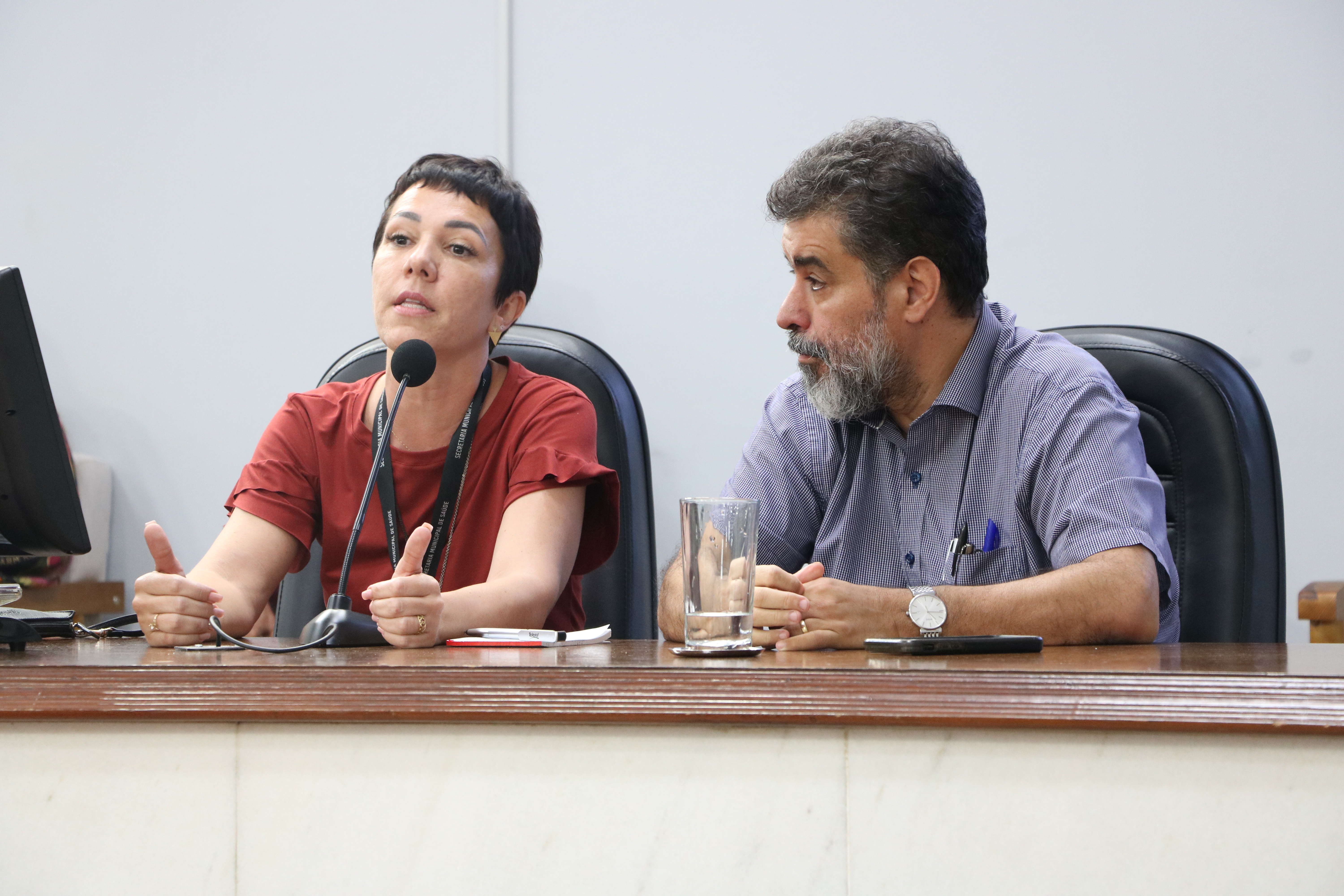 Representantes da Saúde responderam aos questionamentos nos vereadores