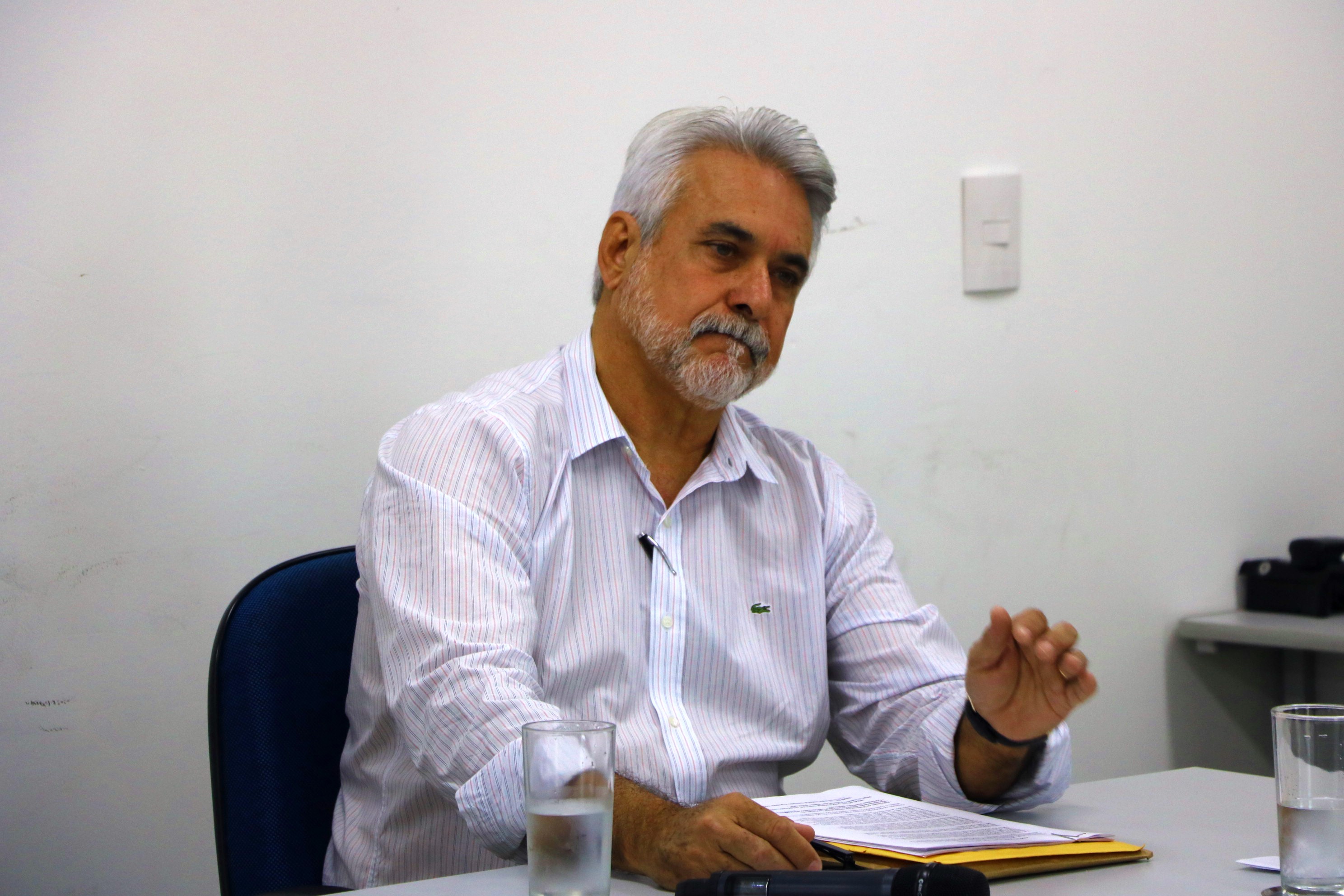 Hernandes foi convidado para falar sobre superlotação no transporte público