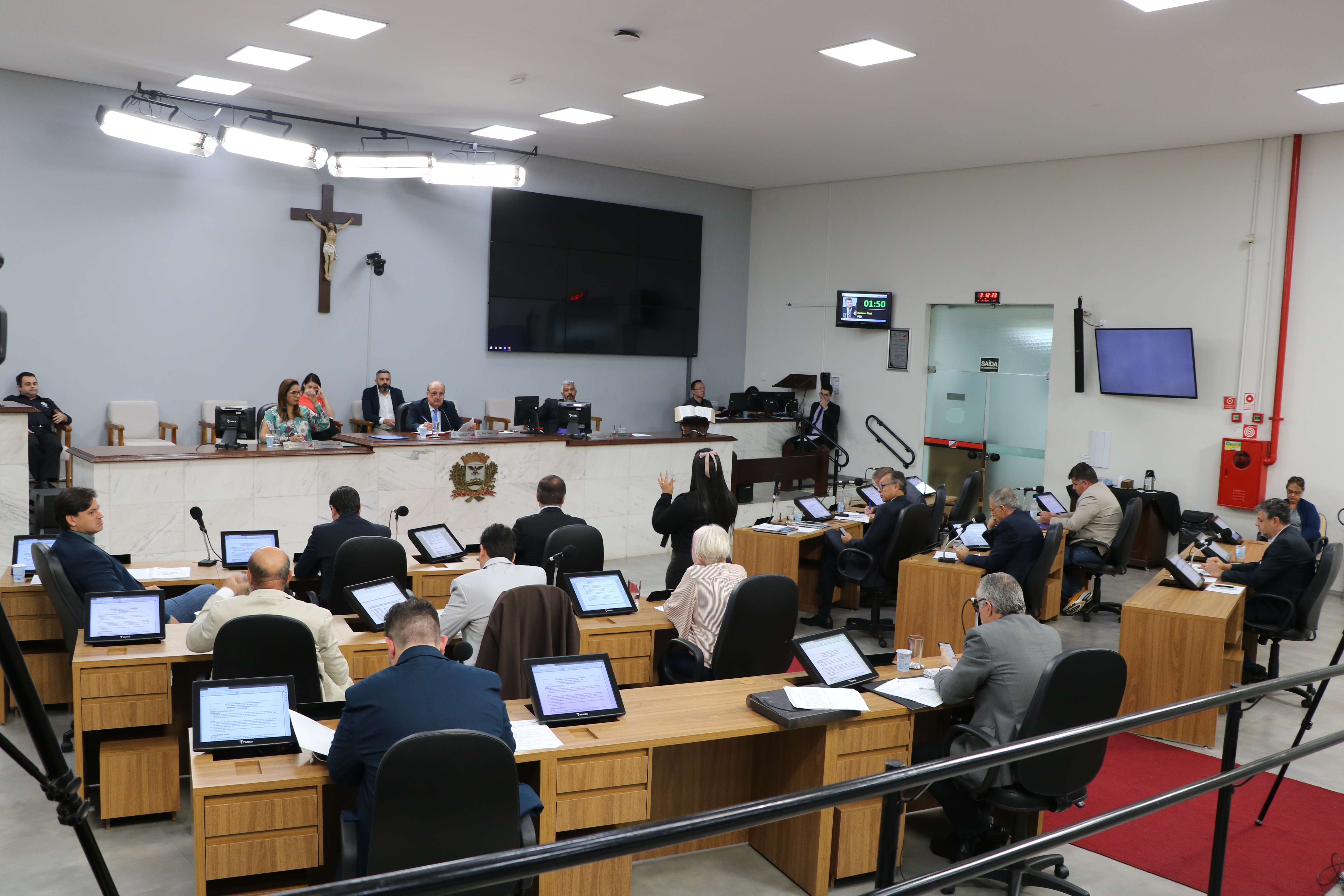 Câmara realizou a 20ª sessão ordinária de 2024