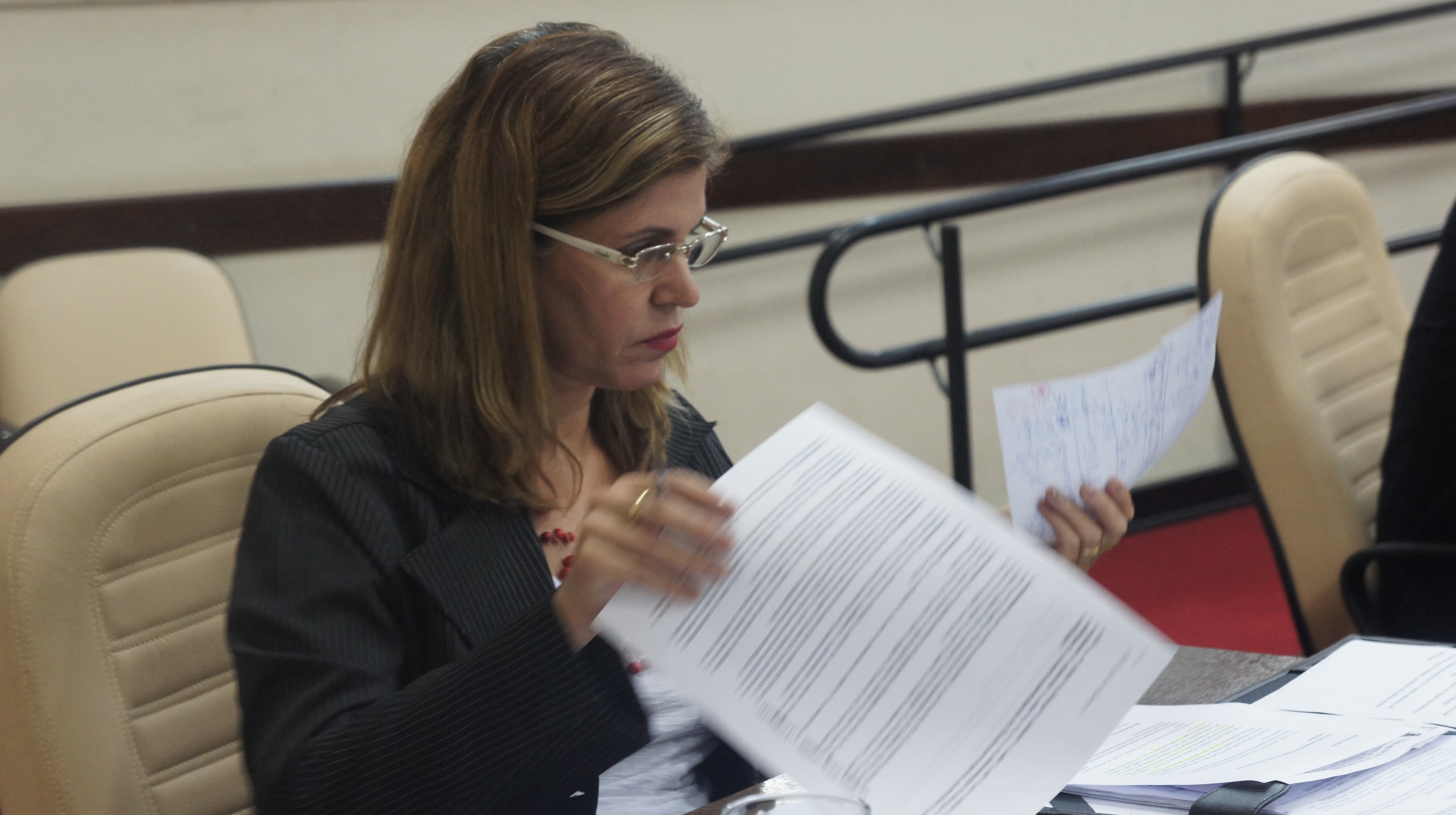 A vereadora Celi Regina solicitou a realização de Audiência