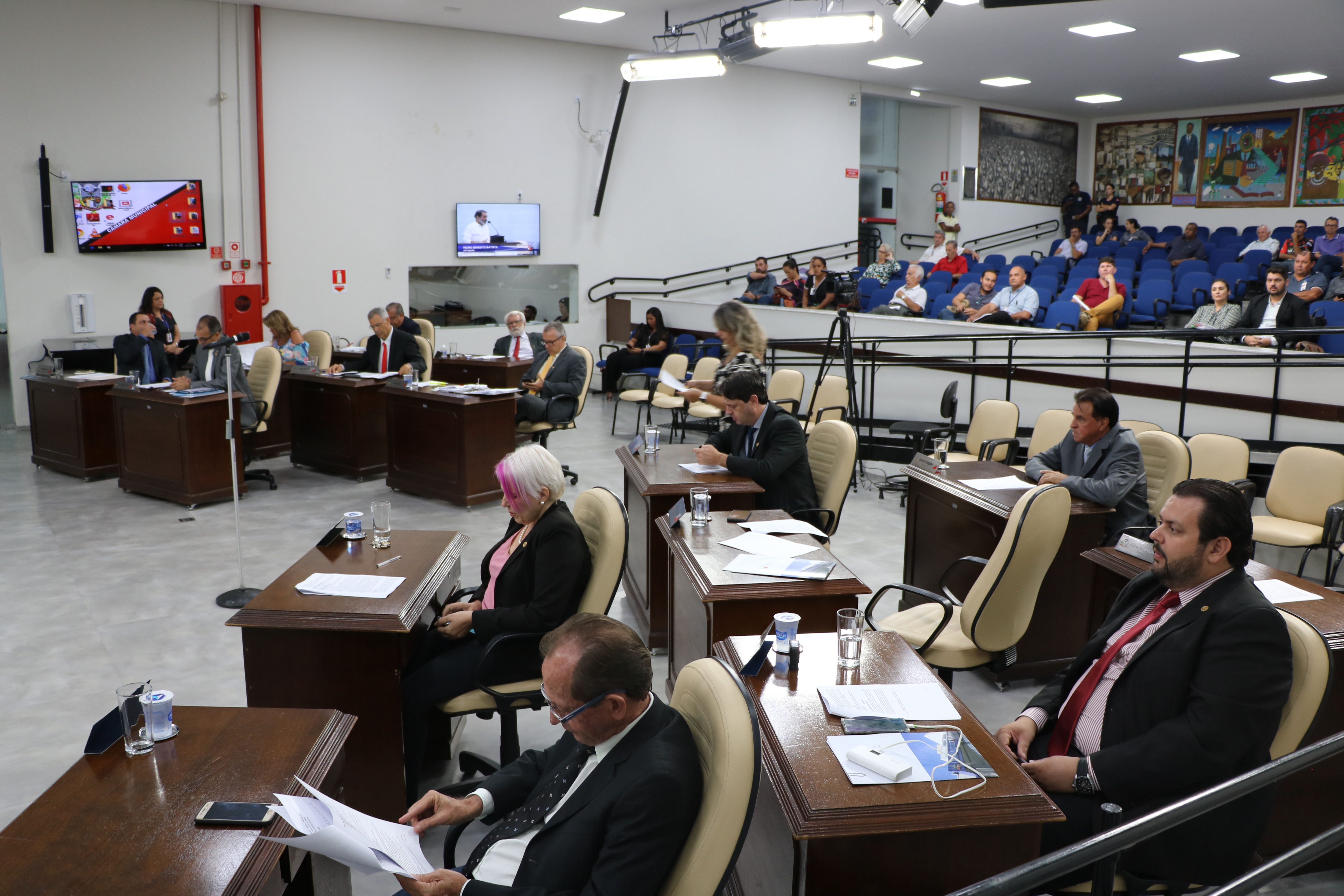 Vereadores analisam 11 itens na 5ª sessão ordinária