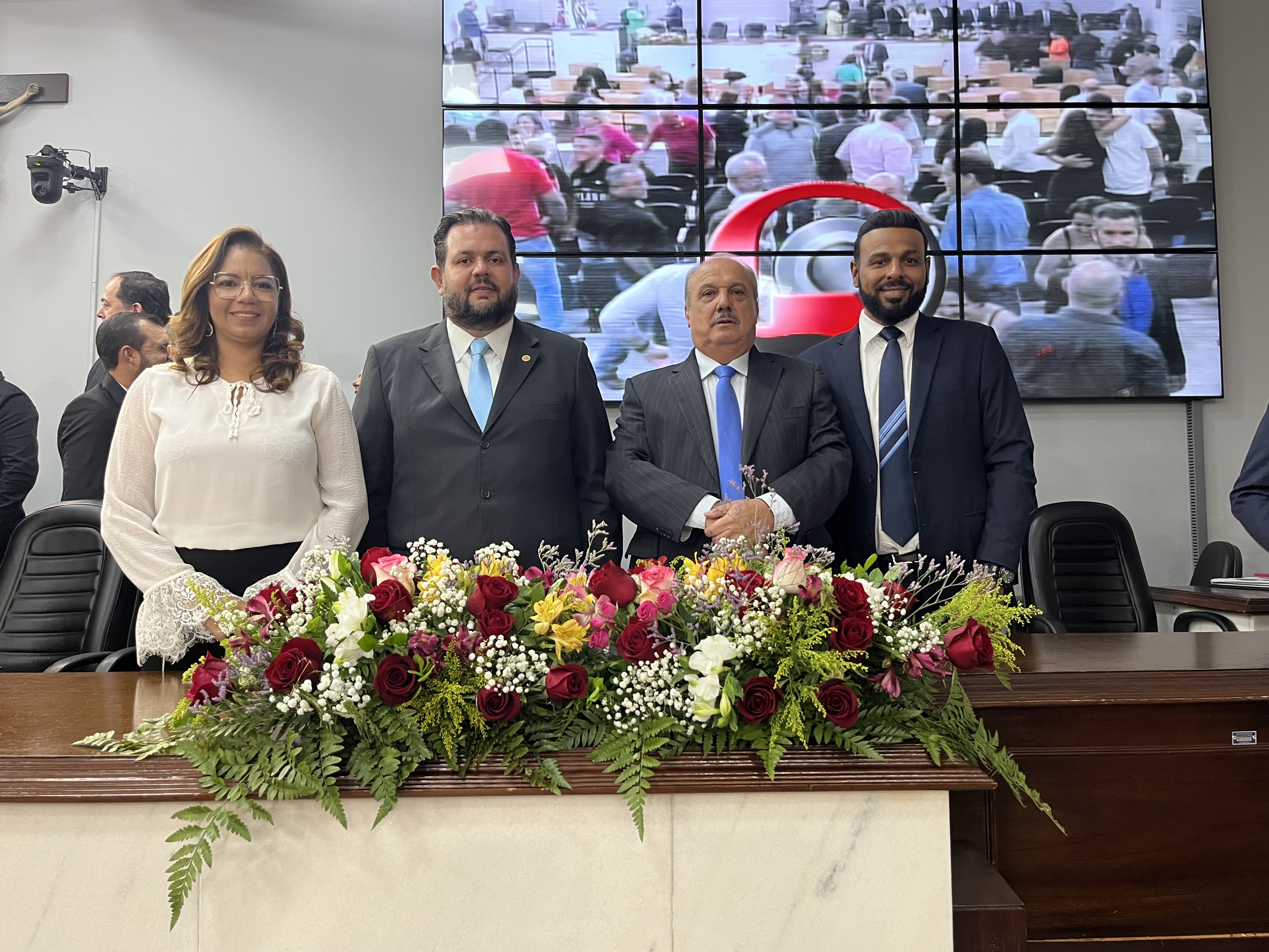 Mesa Diretora 2023-2024 foi empossada na terça-feira (03/01)