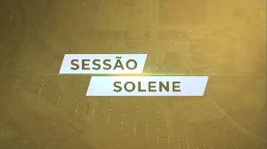Sessão Solene de outorga da Medalha do Brasão do Município de São José do Rio Preto e o Diploma de Comendador da Ordem Municipal do Brasão ao senhor Ronaldo Santos Estima Júnior